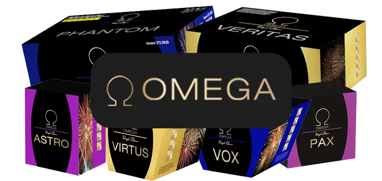 Omega – se fyrværkeri-videoer fra Omega