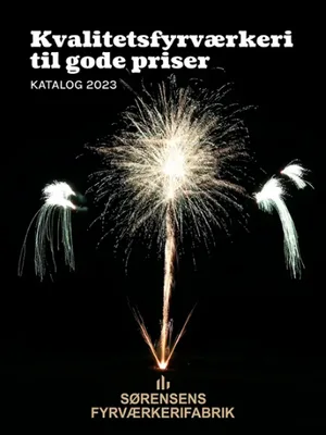 SFAC fyrværkerikatalog 2023 – forside