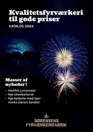 SFAC fyrværkerikatalog 2024 – forside