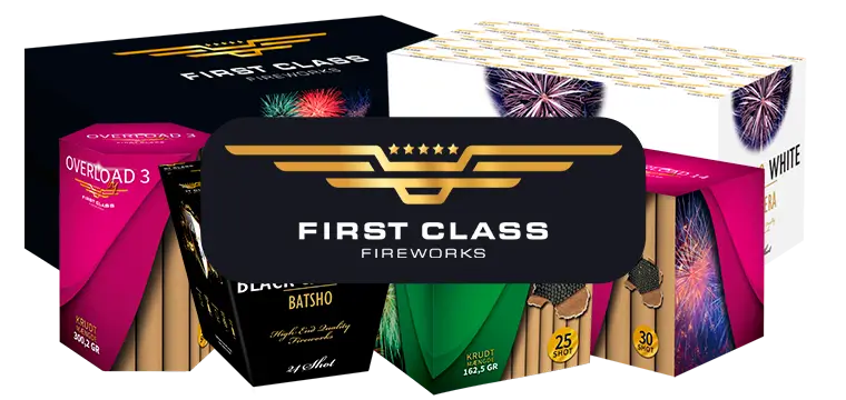 First Class fyrværkeri-videoer
