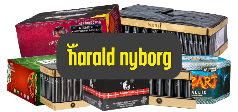 Harald Nyborg fyrværkeri-videoer